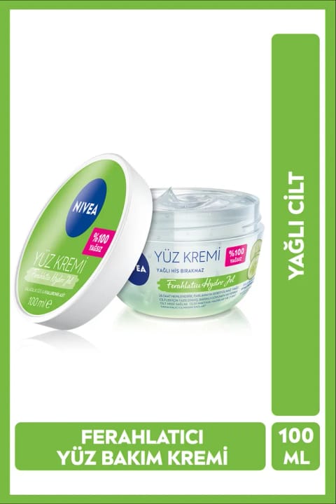 NIVEA کرم مراقبتی هیدروژل طراوت‌بخش 100 میلی‌لیتر، بیس آرایش، آبرسانی 24 ساعته