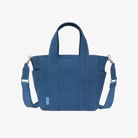 کیف توت کوچک زنانه Calvin Klein بوم با تسمه Webbing آبی