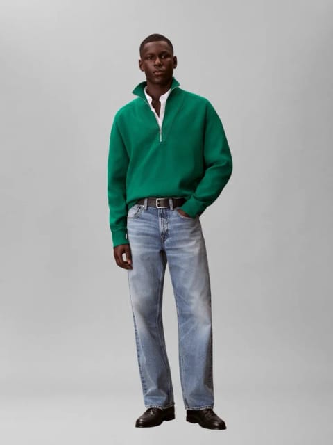 Calvin Klein سویشرت فنی مردانه Snowy