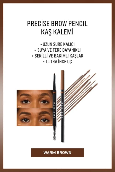 BOBBI BROWN مداد ابرو دقیق - Warm Brown