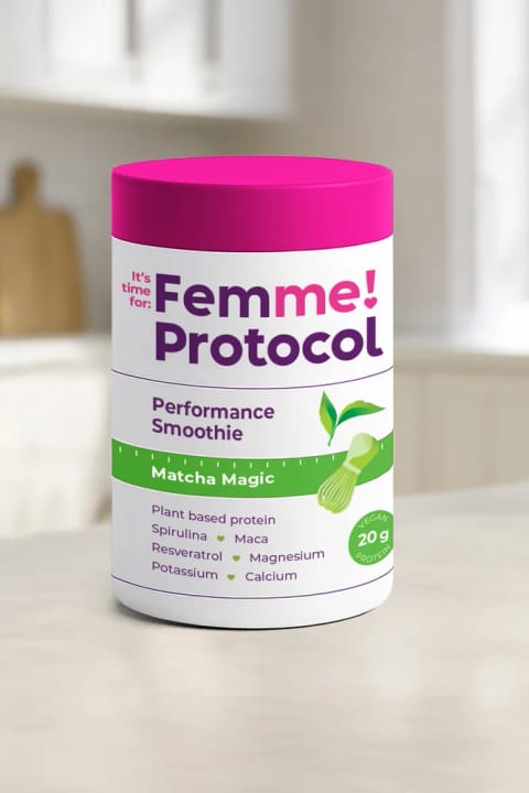 Femme Protocol Matcha Magic پودر پروتئین وگان 360 گرم – 12 سروینگ