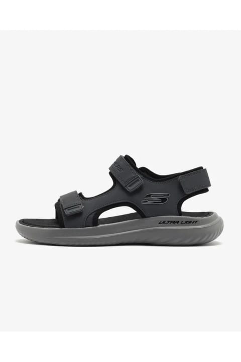 SKECHERS بوندر ۲.۰ سندال - صندل مردانه گری Thutton 232893 Char