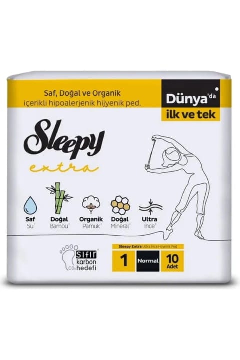 Sleepy Extra Ultra نازک نوار بهداشتی - معمولی 10 عددی