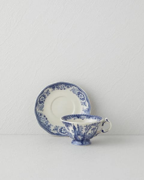 ست فنجان قهوه ۲ پارچه یک‌نفره Preston Stoneware ۱۰۰ میلی‌لیتر سرمه‌ای