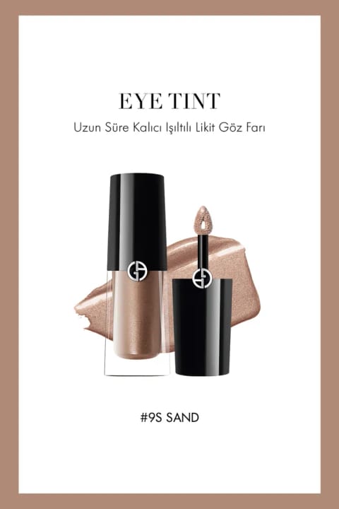 Giorgio Armani Eye Tint سایه مایع ماندگار و درخشان 9S Sand 3614...