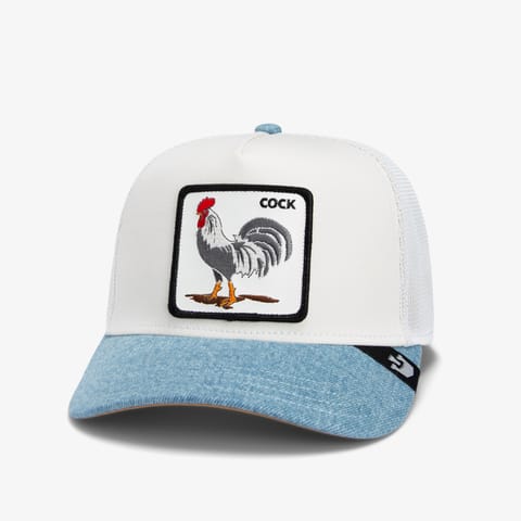 کلاه یونیسکس سفید Goorin Bros Rooster Fan Instution Club