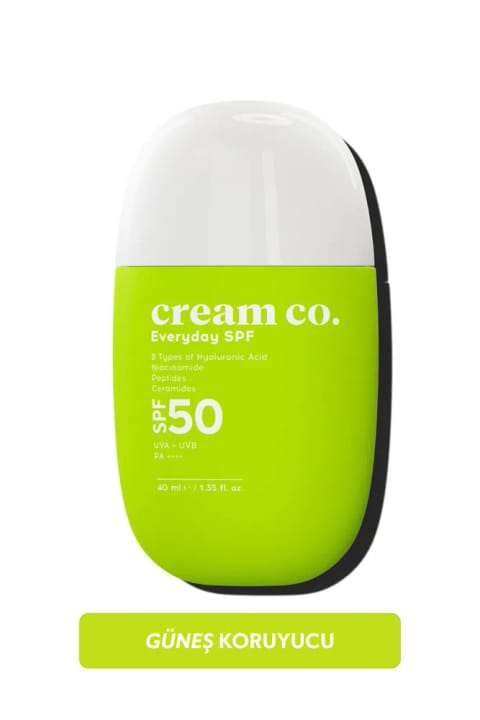 Cream Co. مرطوبکننده روشنکننده روزانه با SPF50