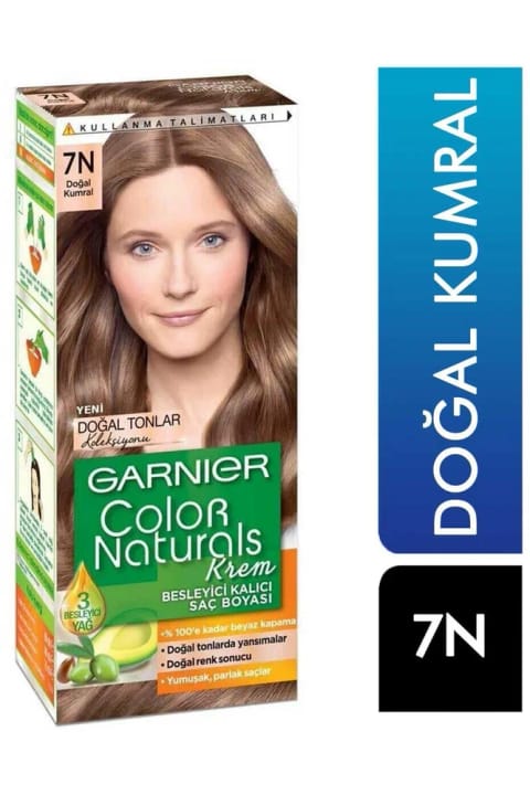 گارنیه Color Naturals رنگ مو قهوه ای روشن طبیعی 7N