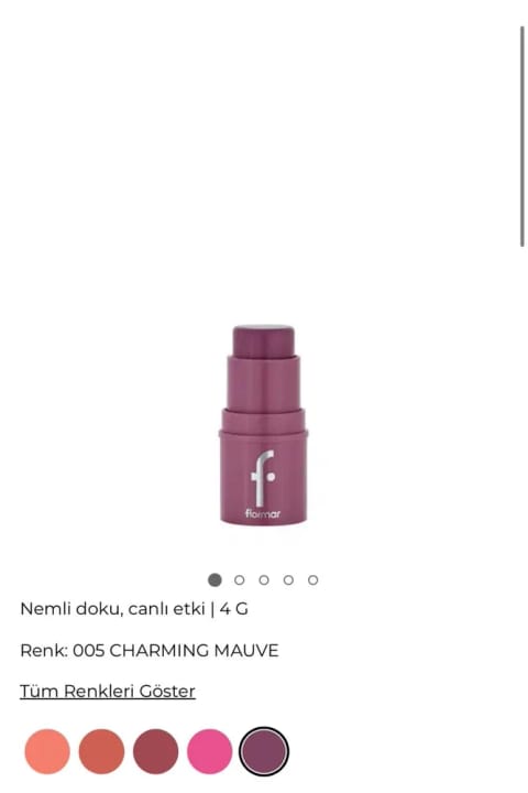Flormar To Go رژگونه استیکی