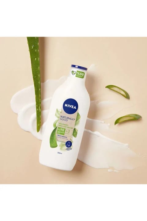 NIVEA Naturally Good لوسیون بدن آلوئه ورا 350 میلیلیتر