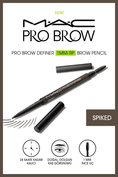 مداد ابرو M.A.C Pro Brow Definer نوک ۱ میلی‌متری - Spiked ۰.۳ گرم
