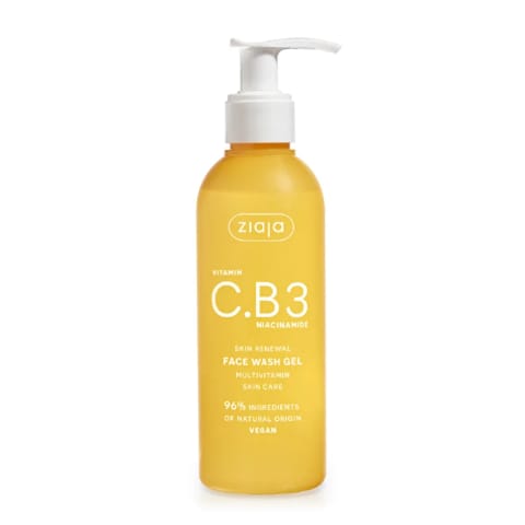 Ziaja ژل شستشوی صورت C Vitamin B3 Niacinamide 190 میلیلیتر