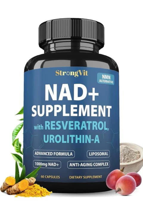 Strong StrongVit NAD Resveratrol 60 کپسول