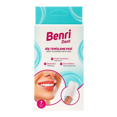 Benri Dent پد تمیزکننده دندان ۷ عددی