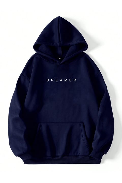 سویشرت اورسایز چاپ Dreamer یونیسکس uyguntarz