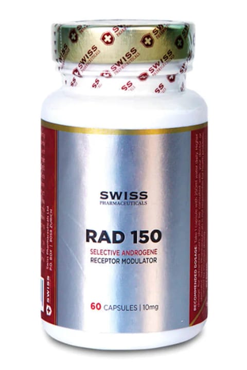 Swiss Rad150 10 mg 60 Caps