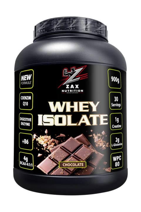 پروتئین وی ایزوله zax nutrition 900 گرم شکلاتی (حاوی Vitamin B6)
