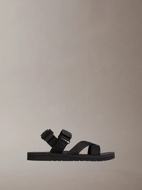 Calvin Klein مردانه Essential Diecut صندل مشکی
