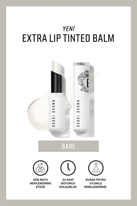 BOBBI BROWN Extra Lip Tinted Balm مرطوبکننده بالم رنگی لب - Bare
