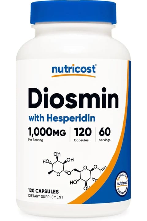 نوتریکاست دیوسمین همراه با هسپریدین (1000 میلیگرم) 120 کپسول آمریکایی DaphneLabs
