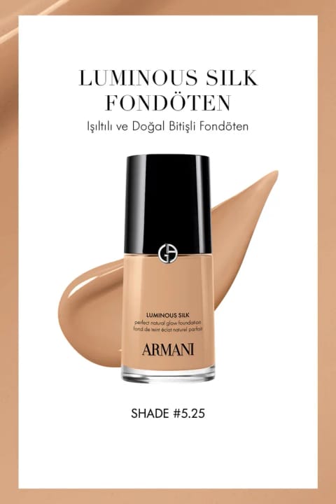 Giorgio Armani Luminous Silk فونداسیون درخشان با پایانی طبیعی 5.25