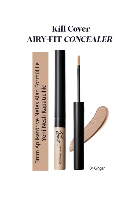 کانسیلر CLIO Kill Cover Airy-Fit — 4 Ginger