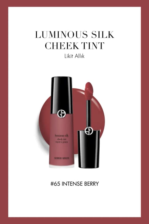 Giorgio Armani Luminous Silk Cheek Tint رژگونه مایع 65 Intense Berry 36142741...