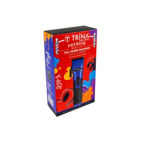 ماشین اصلاح مو حرفهای Trina آبی TRNSACKS0071BLUE