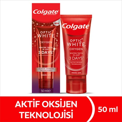 خمیردندان Colgate Optic White Oxygen 50ml