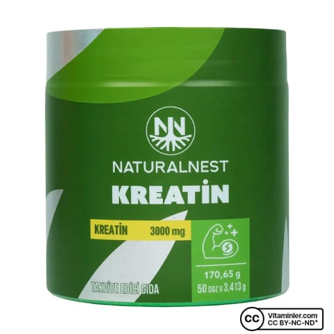 NaturalNest کراتین ۳۰۰۰ میلی‌گرم ۱۷۰ گرم