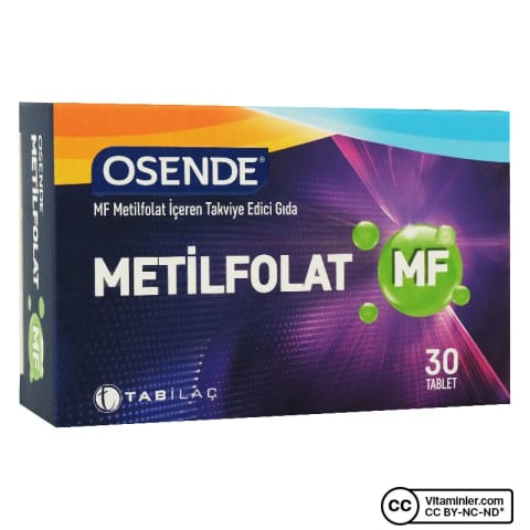 اوزنده MF متیل‌فولات 30 قرص