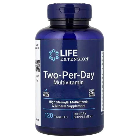 مولتی‌ویتامین و مینرال Life Extension Two-Per-Day ۱۲۰ عددی