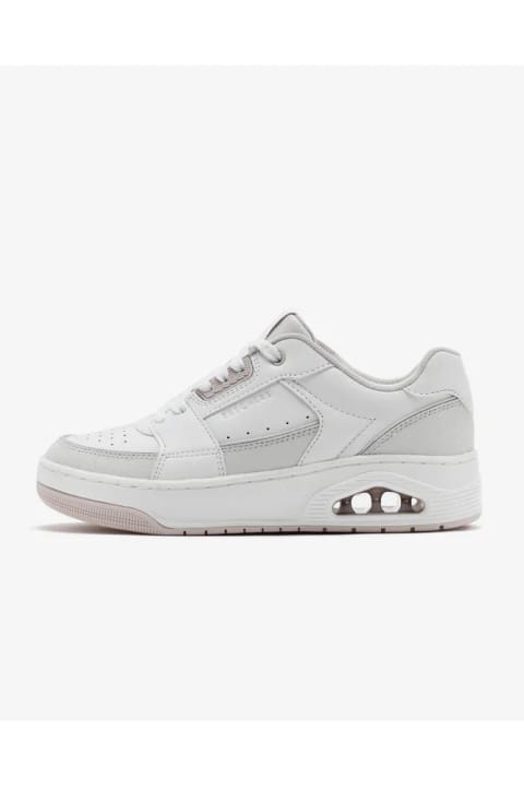 SKECHERS UNO COURT - COURTED STYLE کفش اسنیکر زنانه سفید 177710 WHT