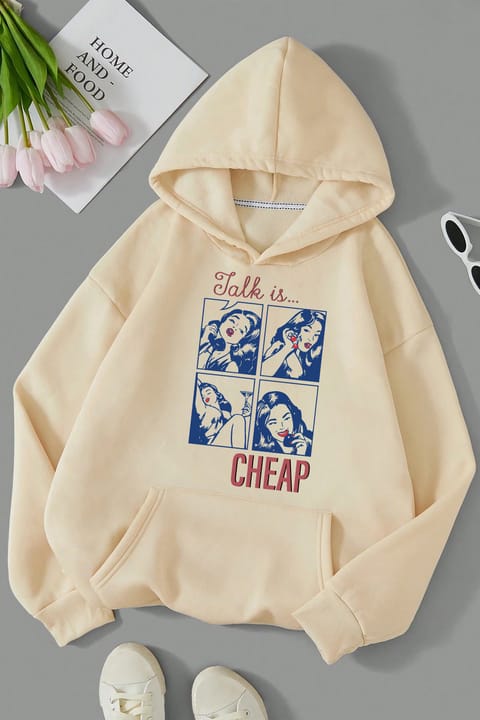 سویشرت اورسایز چاپی Cheap uyguntarz
