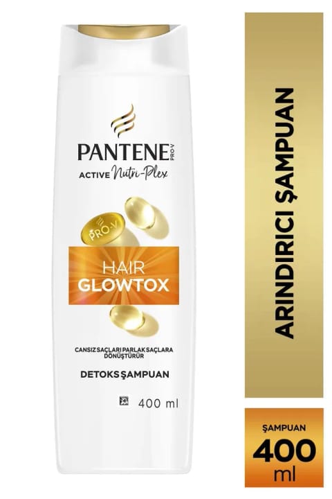 Pantene Pro-V Glowtox شامپوی پاک‌کننده 400ml