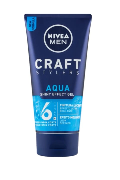 NIVEA Men Aqua ژل حالتدهنده مو با ظاهر خیس ۱۵۰ میلیلیتر
