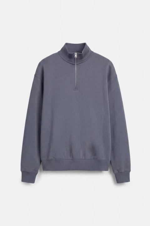 Pull&Bear سوییشرت یقهدار با زیپ