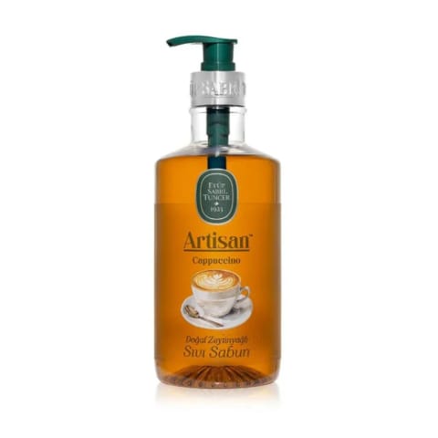 Eyüp Sabri Tuncer Artisan صابون مایع طبیعی با روغن زیتون کاپوچینو 600 میلی‌لیتر