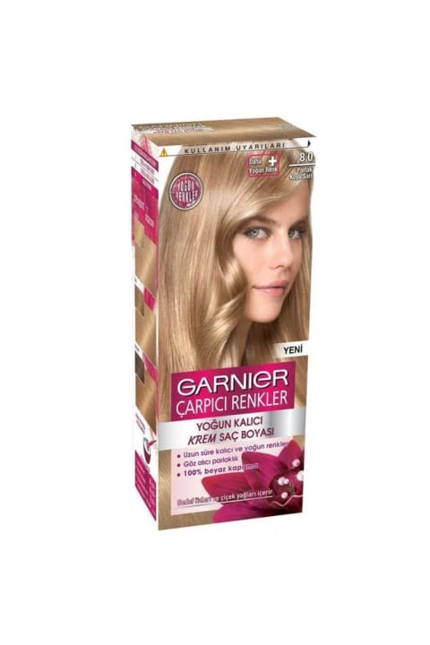Garnier رنگ موی خیره‌کننده شماره 80 بلوند تیره روشن