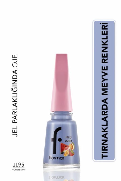 Flormar Jelly Look ژل مانند با رنگدانه بالا و پایانی براق