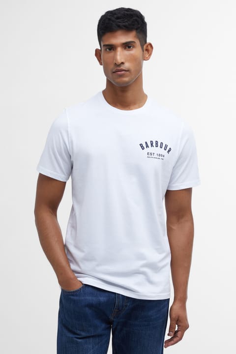 تی‌شرت Barbour Preppy WH11 سفید