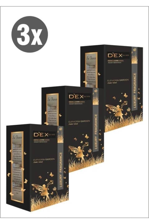 Dex Clusive صابون کرم‌دار گلوریوس 4×100 گرم بسته اقتصادی 3 عددی