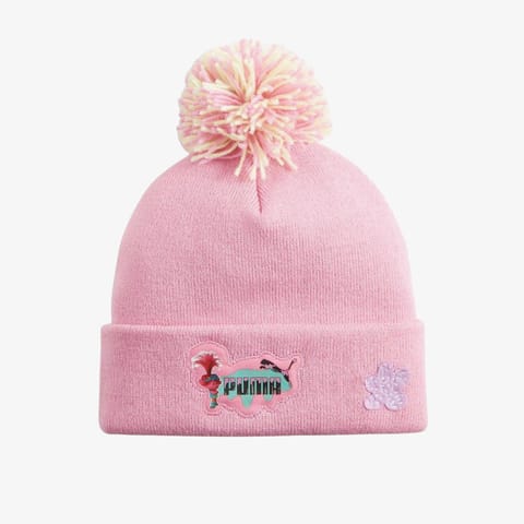 کلاه بافتنی صورتی کودک Puma X Trolls