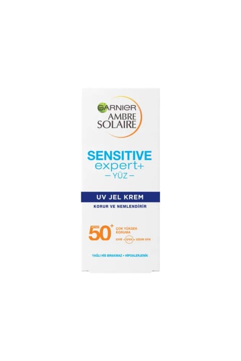 Ambre Solaire Garnier Sensitive Expert+ کرم-ژل ضد آفتاب 50 میلیلیتر