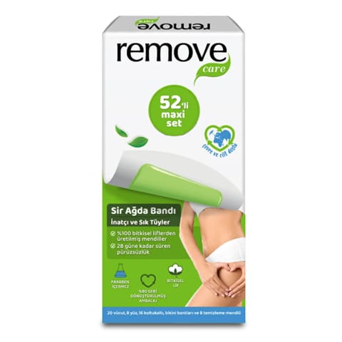 Remove Care ماکسی ست موم موبر برای موهای ضخیم و سرسخت (۵۲ عددی)
