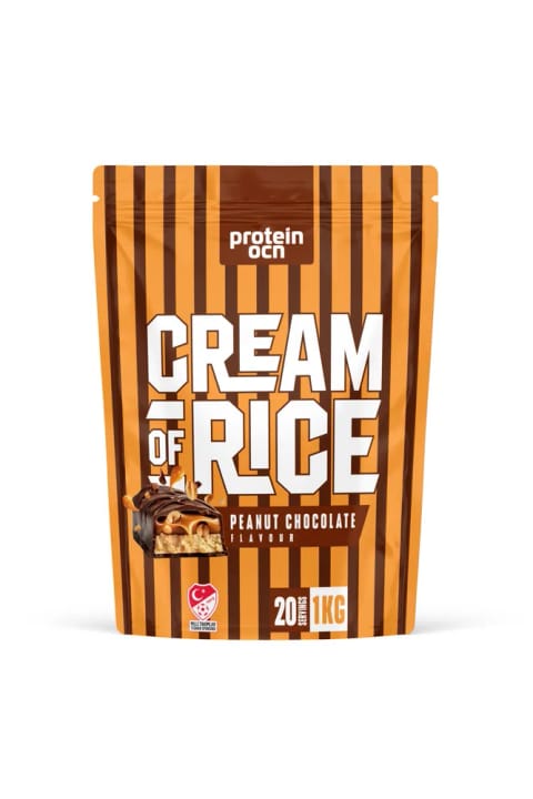 Proteinocean Cream of Rice | کرم برنج - طعم شکلات بادامزمینی - 1 کیلوگرم - 20 وعده