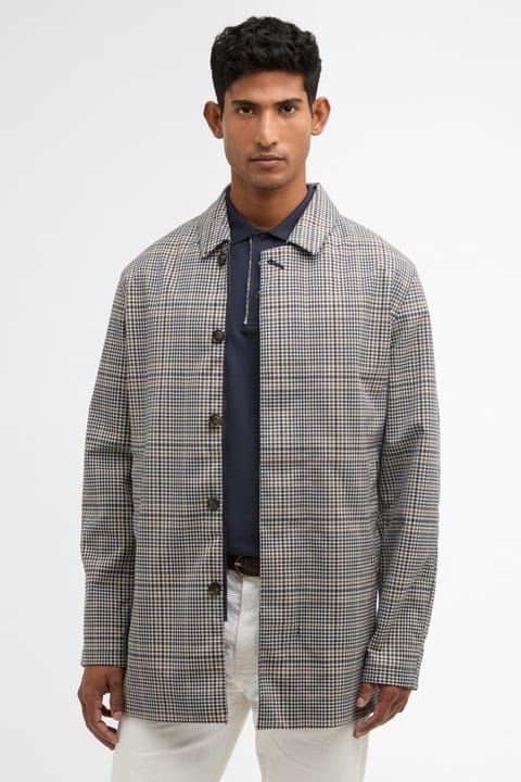 کاپشن ضدآب Barbour Check Rokig ST31 Highland Heritage Check