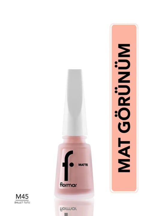 Flormar Oje - Matte Nail Enamel M45 Ballet Tutu