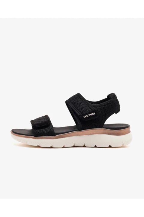SKECHERS SUMMITS زنانه صندل مشکی / رزگلد 163158 BKRG