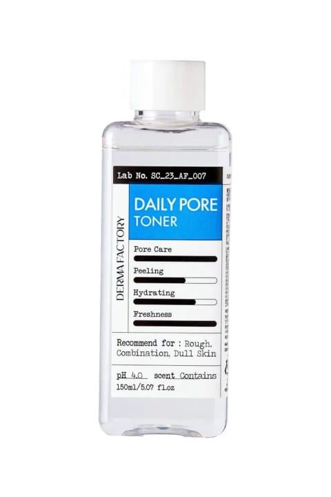 DERMA FACTORY تونیک ضد ظاهر منافذ حاوی AHA-BHA-PHA-LHA دیلی پور...